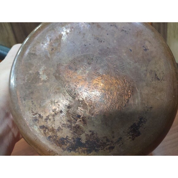Vintage REVERE WARE 1801 Saucepan 1 1/2 Qt. Copper Bottom Stainless - Picture 5 of 7
